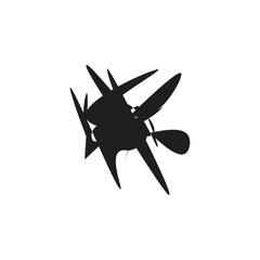 crazy logo, icon, vecctor, sign