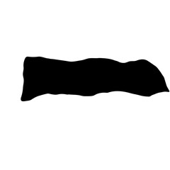 black Torn paper cut frames 