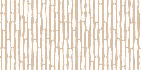 Printable Aesthetic Contemporary geometric Seamless pattern with abstract Minimal elegant line brush stroke shapes and line in nude colors. Pastel Boho minimalist background