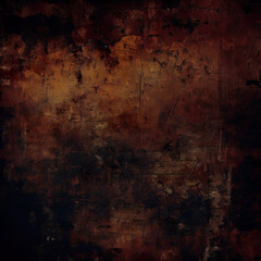 Dark blue and black grunge texture Rough surface Cracks, scratches, and peeling paint Industrial...