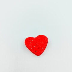 Epoxy Resin heart Christmas Tree Toy Brooch Pendant Keychain heart Shape Fridge Magnet 2024 Symbol DIY Handmade
