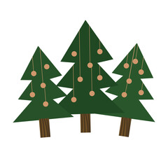 christmas tree vector