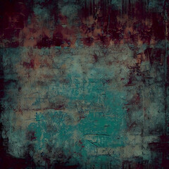 Dark blue and black grunge texture Rough surface Cracks, scratches, and peeling paint Industrial look Raw and gritty