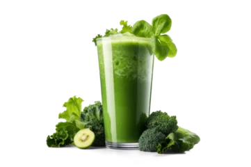  green smoothie, png file of isolated cutout object with shadow on transparent background. © Аrtranq