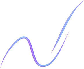 Y2k 3D line for decorating holograms 