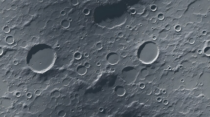 Seamless surface texture of the Moon with infinite pattern
