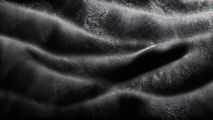 black texture background - Generative AI