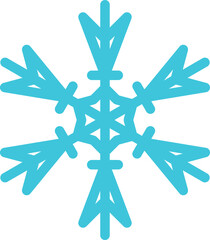 Snowflake snow freeze winter thin line outline icon. Snowflakes thin line icon. Snowflake Simple Vector illustration