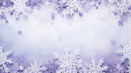Winter background with snowflakes. Christmas and New Year background.