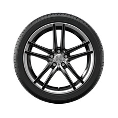 Obraz premium car wheel on transparent background
