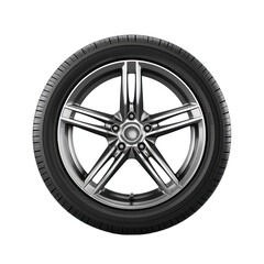 Obraz premium car wheel on transparent background