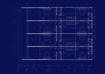 Write a blueprint architecture for building.