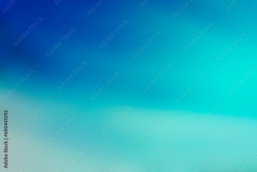 Poster abstract blue cyan gradient abstract background. elegant bright and smooth turquoise light soft blue