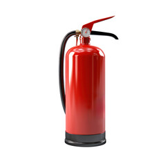 fire extinguisher isolated on white background