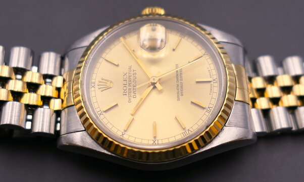 ROLEX Datejust16233, gold and stainless steel combination model automatic winding famous brand watch