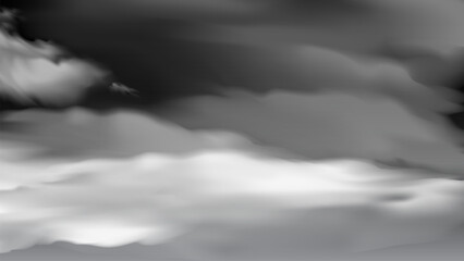 Obraz premium Natural background wallpaper of the dark cloudy sky