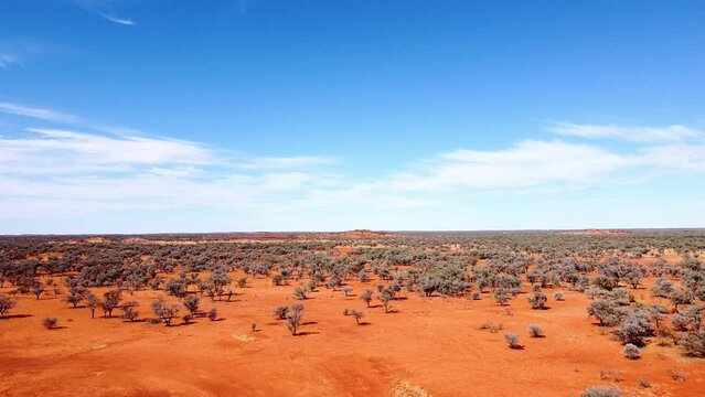 Drohnenflug &uuml;ber das australische Outback, Northern Territory