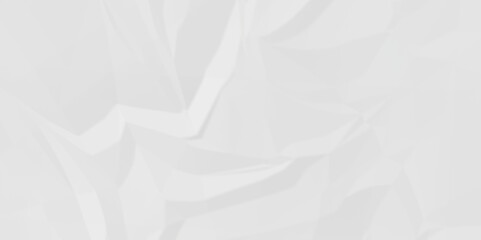 White wrinkled paper crumpled texture. white fabric textured crumpled white paper background. Panorama white paper texture background, crumpled pattern texture background.