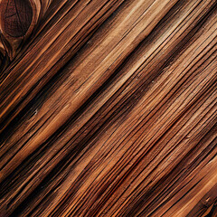 Naklejka premium Rustic wooden plank texture Close-up Natural grain pattern Warm brown tones Ideal for creating a cozy and inviting design