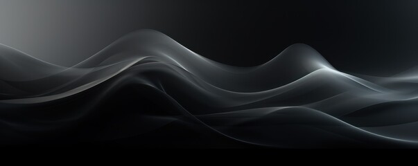 abstract smoke on black