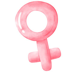 Menstrual, period, Female, watercolor, Menstruation