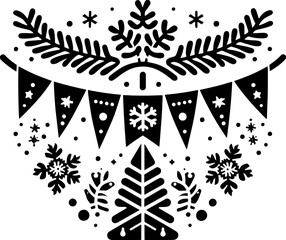 Festive Bunting Banner