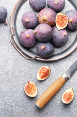 Fresh ripe figs