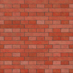 Dark red brick wall texture. Grunge seamless slanted texture. Neat dark red ceramic brick wall.