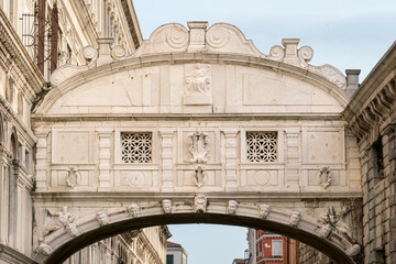 Bridge of Sighs in Venice leading to prison where Casanova was jailed