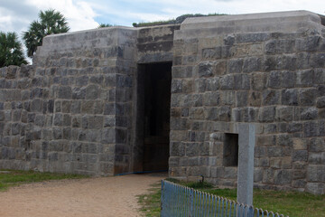 One of the entrance complex in the Gingee Fort, Villupuram district, Tamil Nadu, India