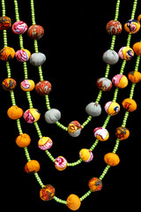 Abstract jewellery, Colourful handicrafts, mostly womens costume jewellery, a craft fair to showcase Pune handicraft, organised annually.