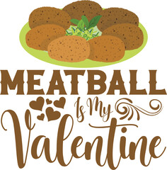 Meatball T-Shirt Design