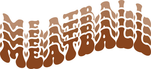 Meatball T-Shirt Design