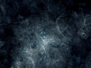 abstract chaotic fractal background 3D rendering illustration