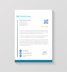 professional business and corporate letterhead template
