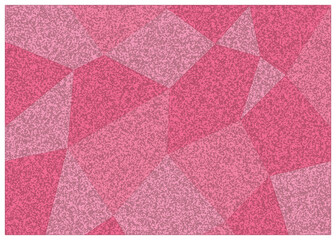 Fototapeta na wymiar Illustration vector Pink polygon background, vintage style.