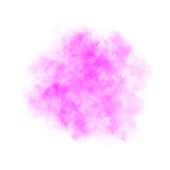 Pink color smoke effect