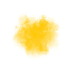 Yellow color smoke effect