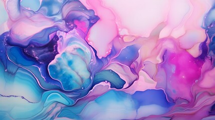 luxury marble alcohol ink waterc olor background.