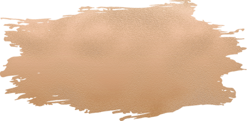 Rose gold brush stroke paint box