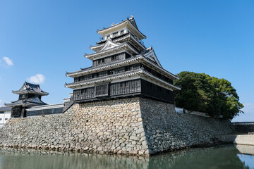 日本三大水城の一つである中津城