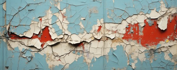 Cracked wall background