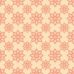 Seamless heart pattern background.Simple heart shape seamless pattern in diagonal arrangement. Love and romantic theme background.