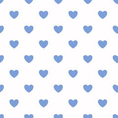 Seamless heart pattern background.Simple heart shape seamless pattern in diagonal arrangement. Love and romantic theme background.