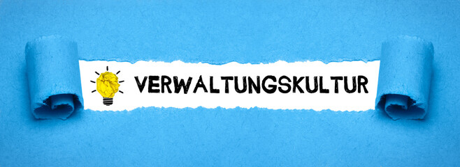 Verwaltungsskultur	