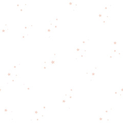 seamless baby pattern with stars in boho colors