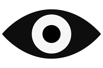 Eye icon vector sign and symbols.