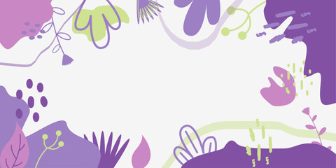 Naklejka premium abstract floral background
