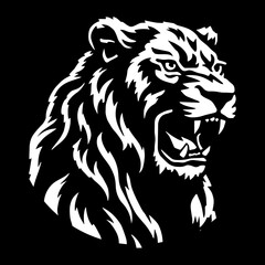 lion head vector, lion, king, force, fast, silhouette, animal, element, emblem, face, head, hunting, identity, illustration, power, sports, vector
