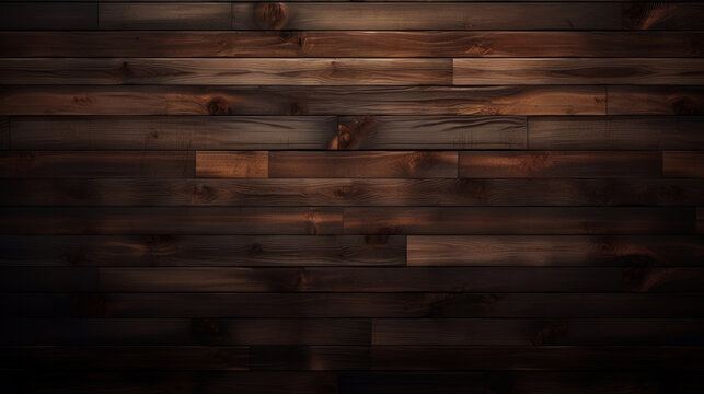 Beautiful luxury wooden background in a modern interior. Copy space.